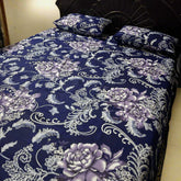 3D CRYSTAL COTTON BEDSHEET